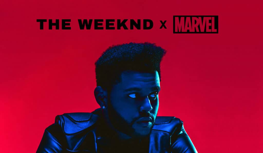 Starboy comic book, The Weeknd and Marvel