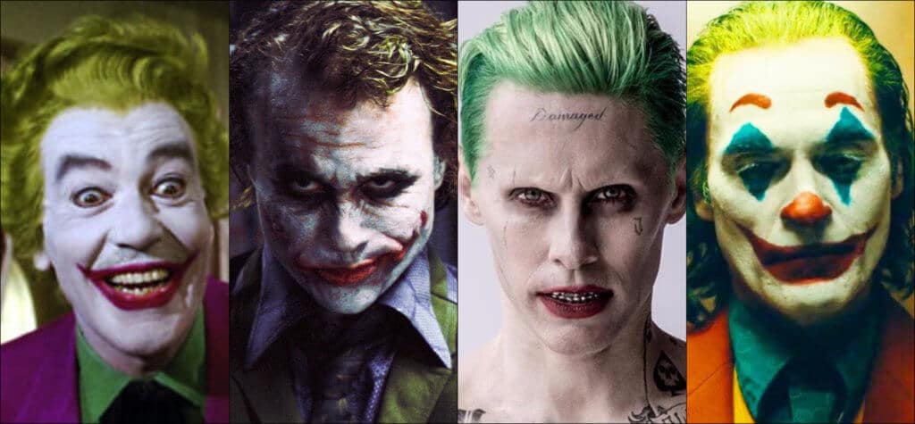 THE EVOLUTION OF THE JOKER (1966-2019) - SHIFTER