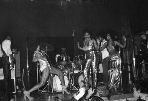 A rare photo of Betty Davis performing. Originally posted by dangerousminds.net